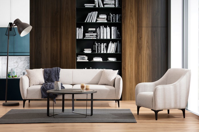 Atelier Del Sofa Belissimo - Sofá de 3 plazas Off White Atelier Del Sofa Belissimo - Sofá de 3 plazas Off White